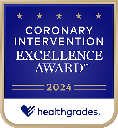 Healthgrades Coronary Intervention Excellence Award 2024