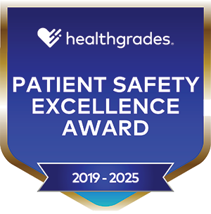 Healthgrades Patient Safety Excellence Award 2019-2025